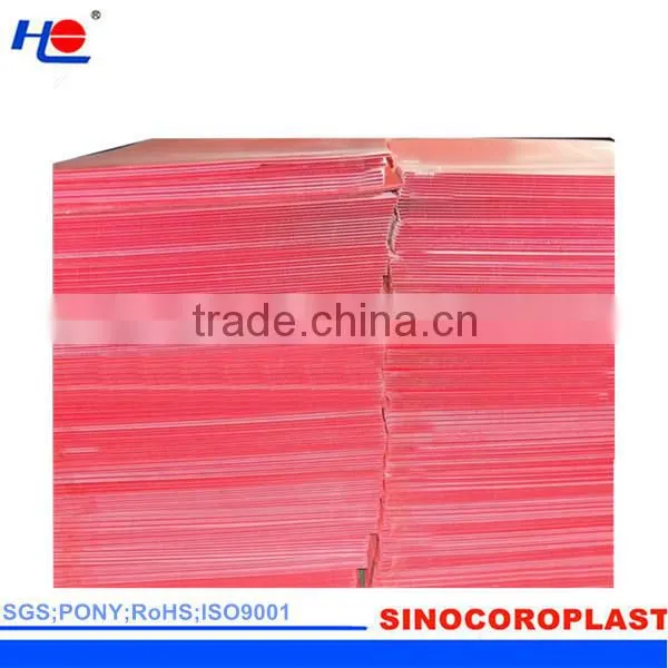 stronger and impact resistance corrugated floor protection board