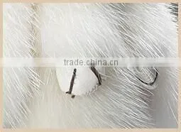 adorable rabbit fur bag charm