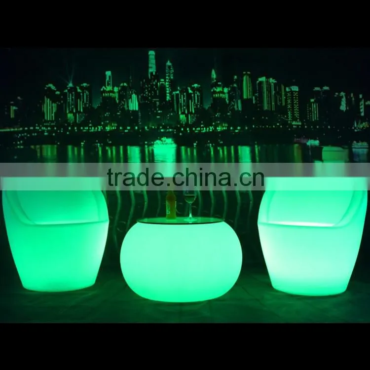 Environmental products outdoor led illuminated furniture