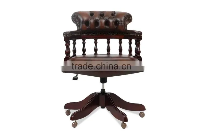 Chesterfield Commander Leather Office Chair