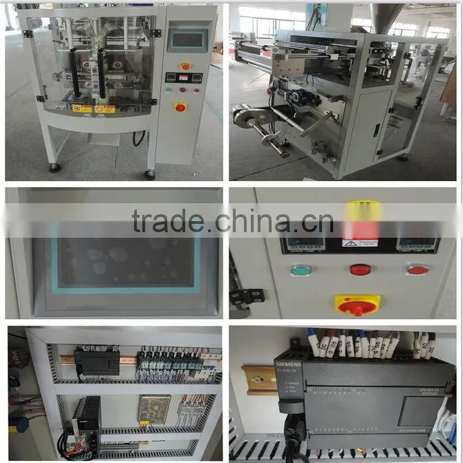 Automatic Nuts Packaging Machine with 10 heads Weigher (DCTWB-420D)