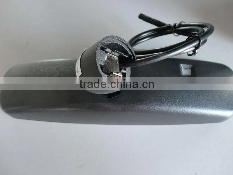 4.3" high resolution car rearview mirror with parking sensors/more functions option