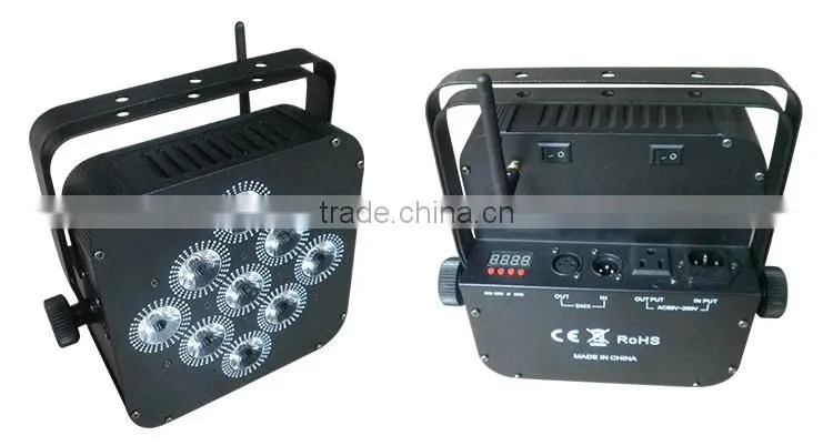 RGBWA 5-IN-1 china stage battery led par light
