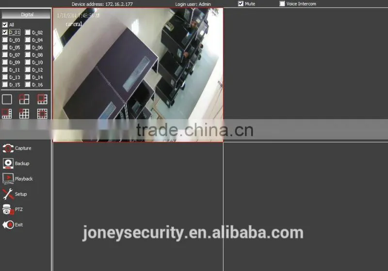 Best Security H.264 CCTV IP Camera 720P 4CH Kit NVR poe