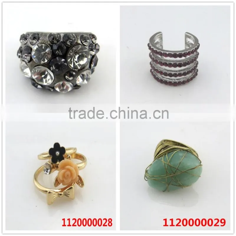 New design good looking fashion stone personality rings