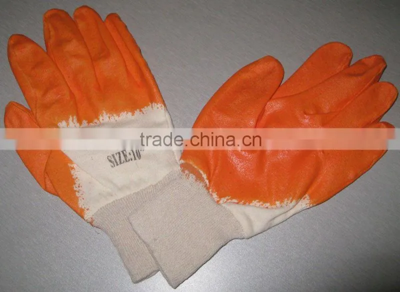 latex coated gloves