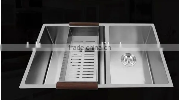 Modern Style Double Basin Kitchen Sink_Stainless Steel Kitchen sink