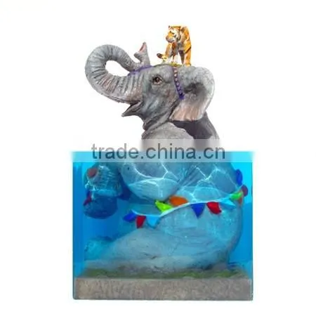 oem children high quality elephant plastic toys/make circus animals plastic toys/custom cheap kids plastic toys factory
