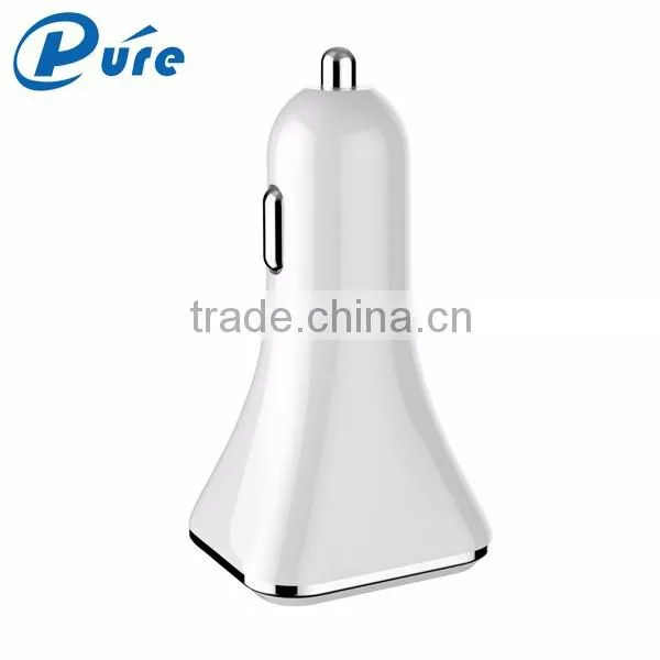 OEM 5.2A/6.8A intelligent recognition car charger premium 4 usb car charger for mobile phones