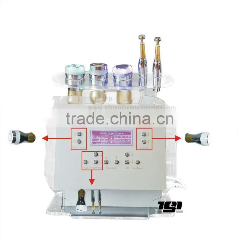 Portable needle free mesotherapy beauty machine