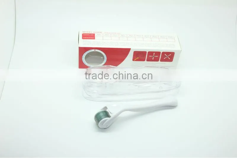 New hand-held rolling device derma roller treatment