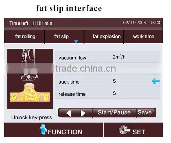 Powerful Ultrasonic Liposuction Equipment With Vacuum -F002
