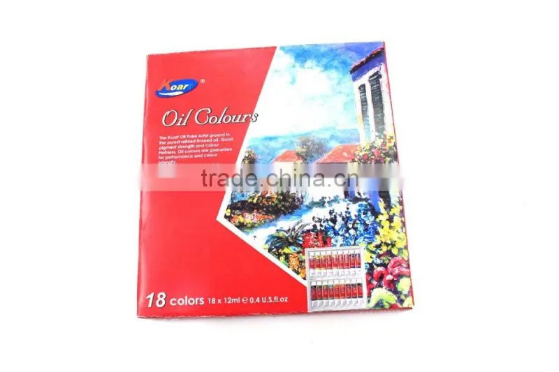 good quality art oil colour paint set