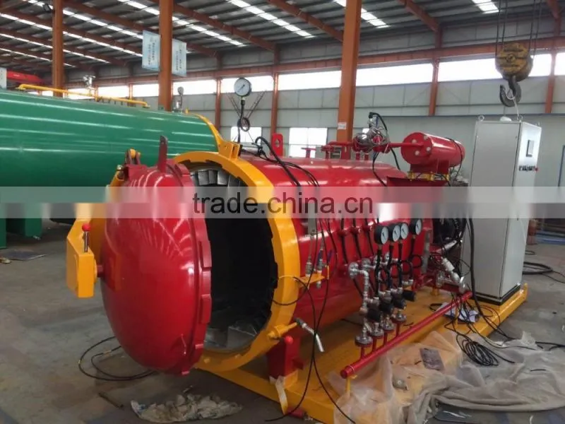 Full-automatic Industrial Laminated Glass Pressure Vessel with High Quality