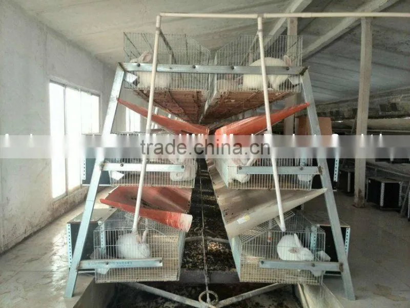 Top Promotion Double Rabbit Hutch For Sale