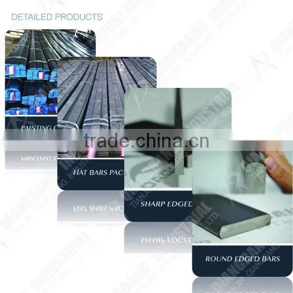 30CrMnB qiangbang produced hot rolled spring steel flat bar