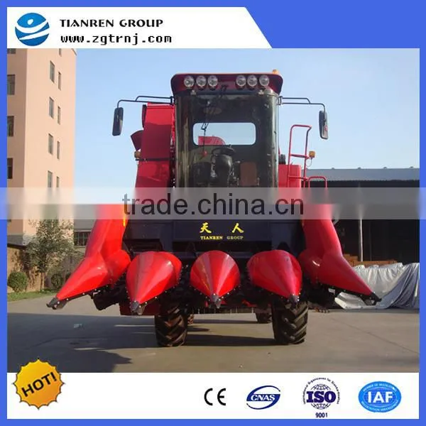 Hot sale price of corn combine harvester with high efficiency