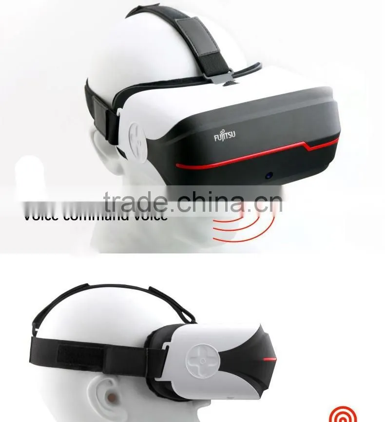 Wholesale VR Box 2.0 Virtual Reality 3D Glasses with Remote Controller & Bluetooth