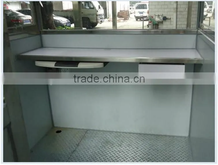 High quality Portable oudoor light steel security guard sentry booth on sale made in china