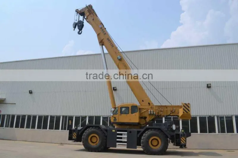 25T, 35T, 50T, 60T, 70T, 80T, 100T Chinese Rough Terrain Mobile Crane for sale