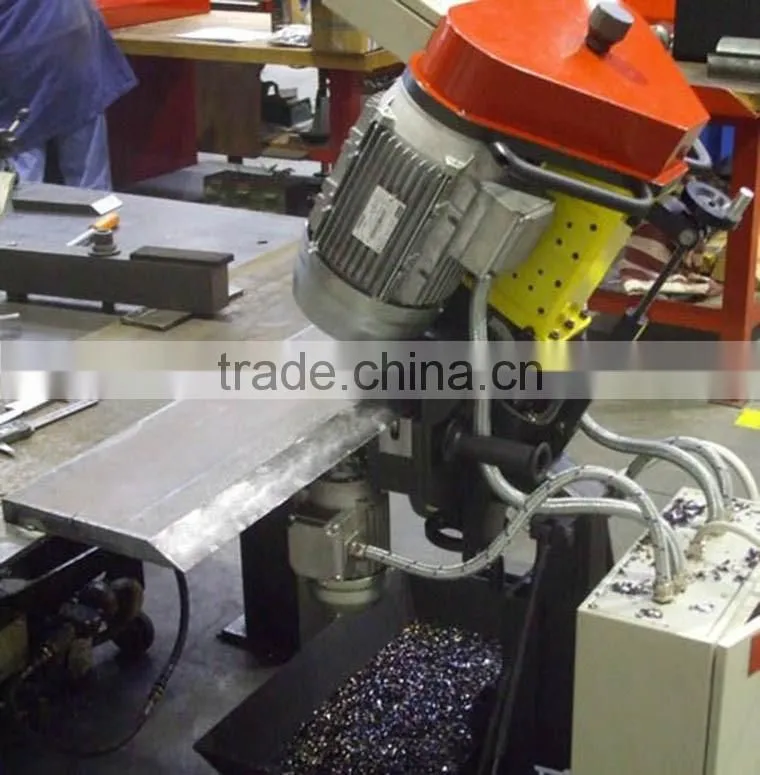 pipe cutting and beveling machine