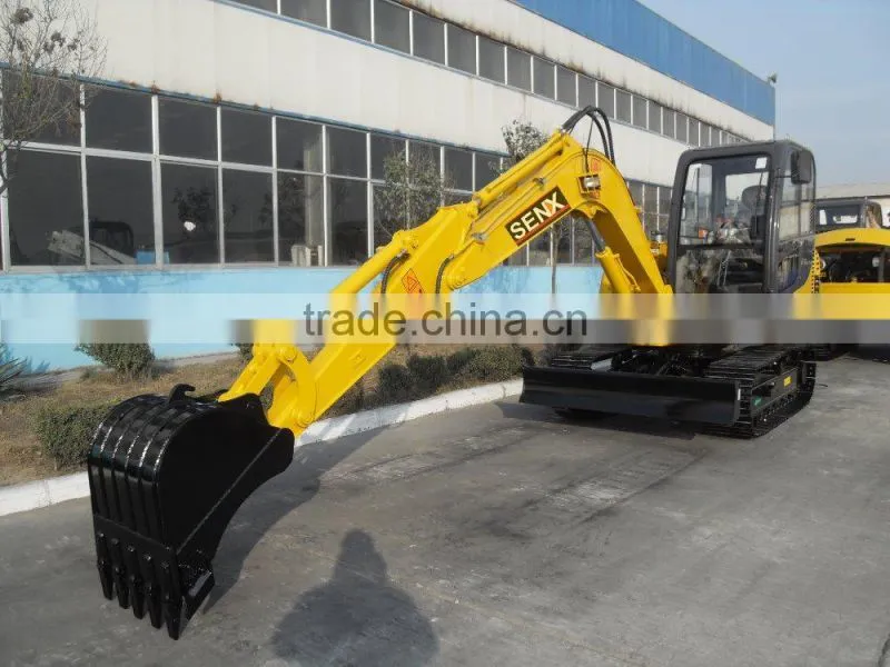 Chinese self-developed 6ton excavator SE60 mini excavator