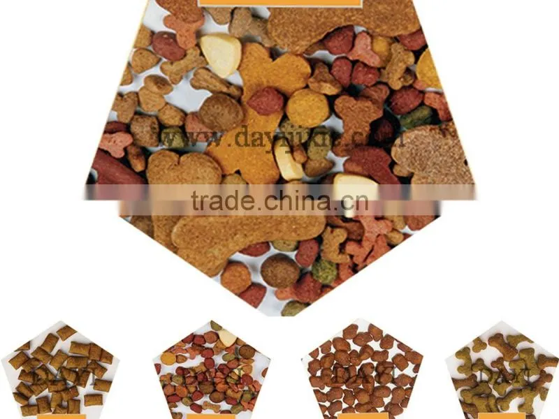 food extruder machine for pet pellet food /dog cat food snack with big capacity of 300-500kg/h