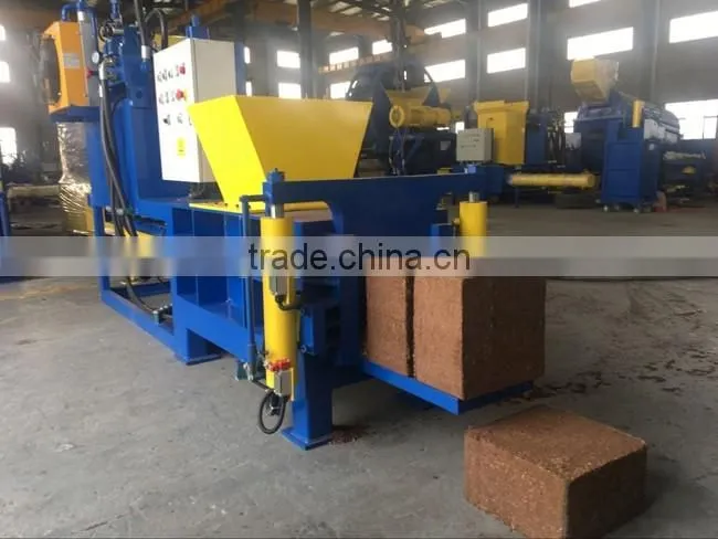 Washing coco peat used to dryer machine and baler machine