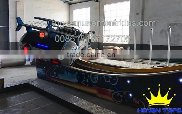 Kid Fairground Ride Outdoor Amusement Equipment Flying Mini Car