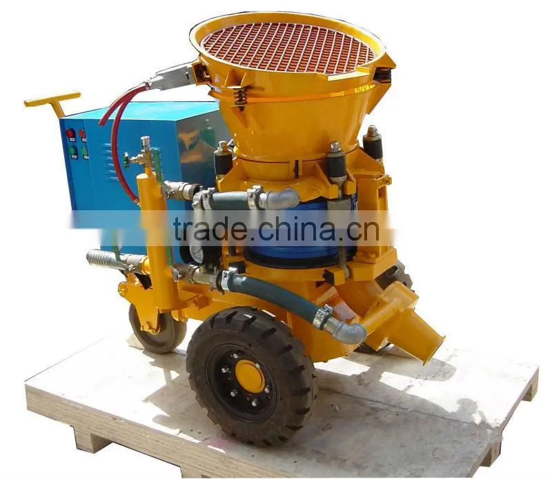 Shotcrete nozzle for shotcrete machine