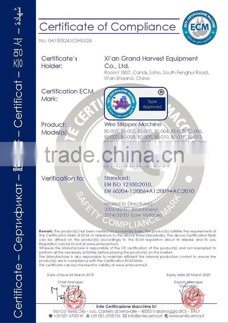 best price and good quality copper And Aluminum radiator Separator Machine with CE certification