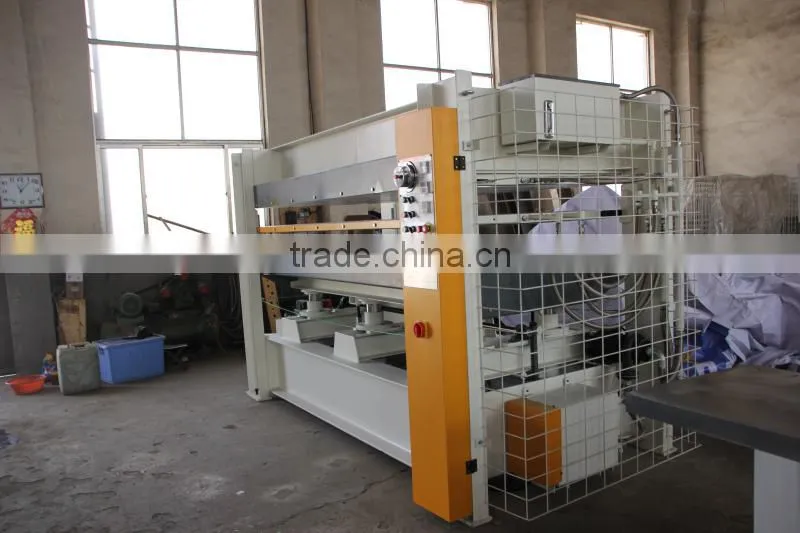 plywood hot press machine