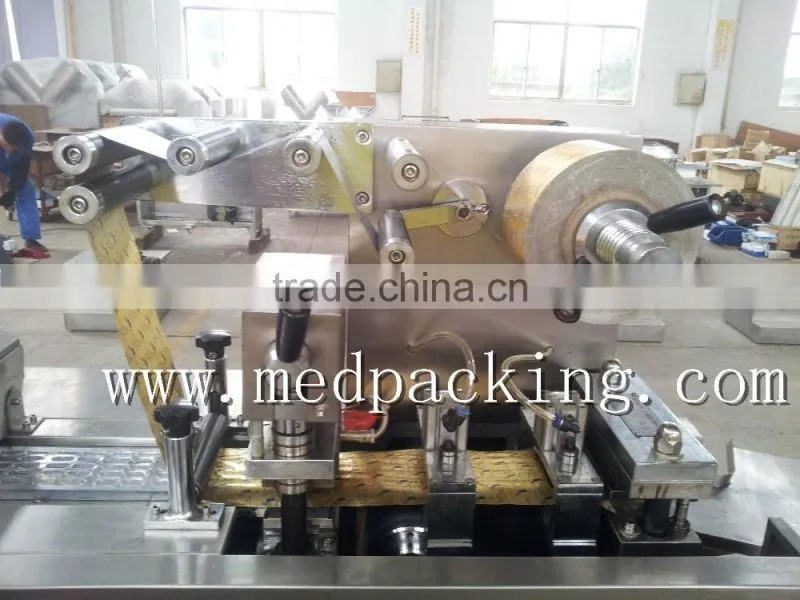 DPP-80 fully automatic aluminum&plastic blister packaging machine