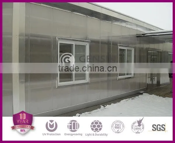 40mm Thicken Plug-pattern Polycarbonate Sheet,Wall Panel,Partition Interior Paneling Building Materials