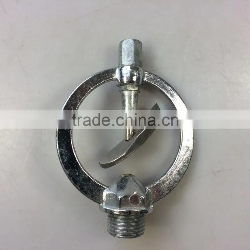 1/2"male zinc butterfly sprinkler irrigation equipment water sprinkler in farm irrigation systems