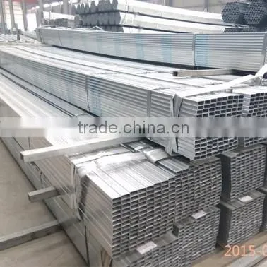 40*20*1.2 pre galvanized steel pipe