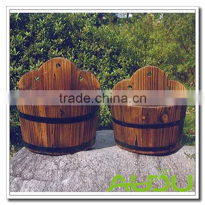 Audu Wooden Planter Set/Wooden Planter Boxes/Wooden Pot