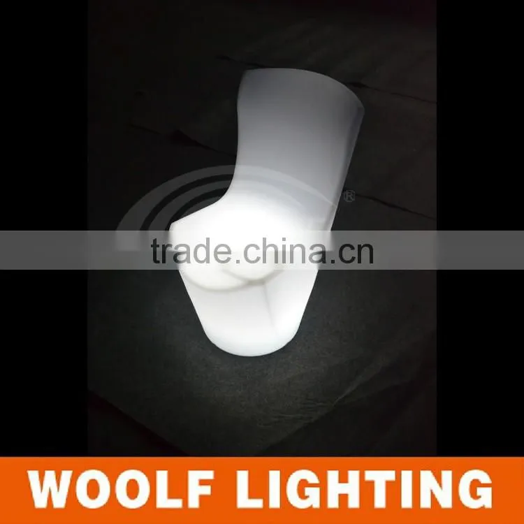 Waterproof Outdoor Illuminated Color LED Restaurant Furniture
