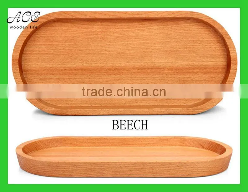 Custom wooden serving plate