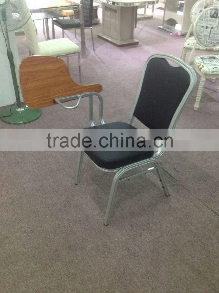 conference chair with a tablet/meeting room chair with wordpad