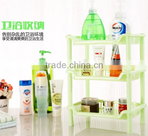 N230 High quality multifunctional bathroom plastic triangle storage rack