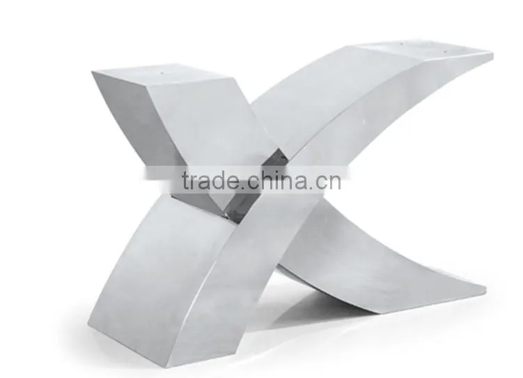 Unique X Shape iron Flower Stand