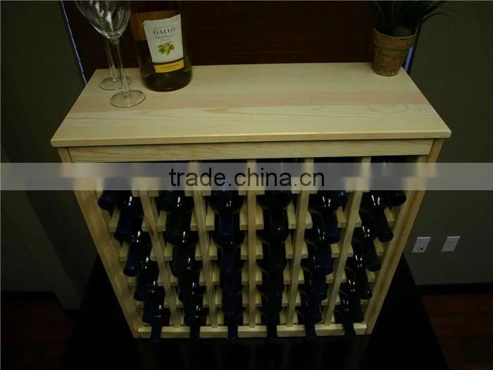 36-Bottle Wooden Wine Rack for home/bar