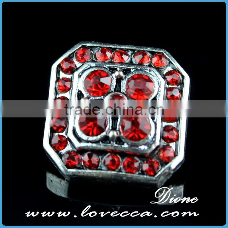 Colorful 18mm metal snap buttons DIY jewelry for rings ,bracelet and necklace