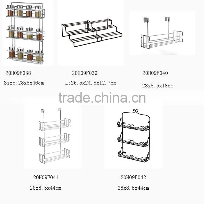 3 Tier Wall Mounted Spice Rack