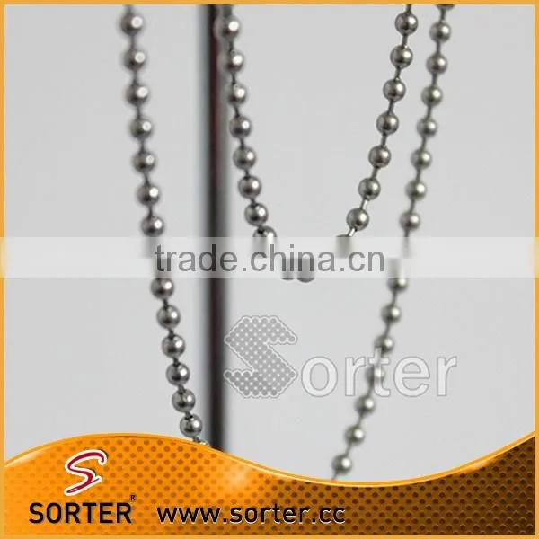 Fashion High Quality Metal Silver Keychain Key Ring With Chain