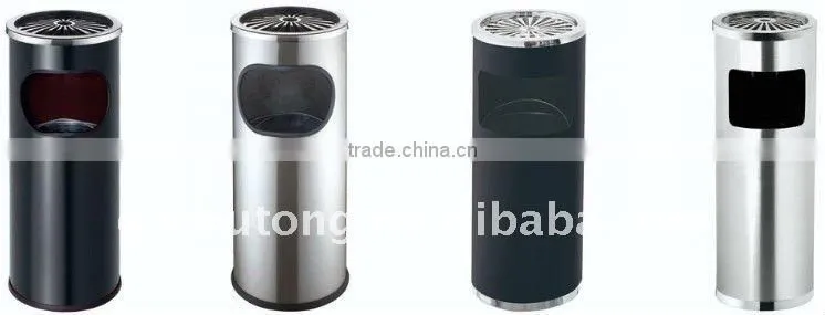 Newest design Hotel passageway ashtray rubbish bin