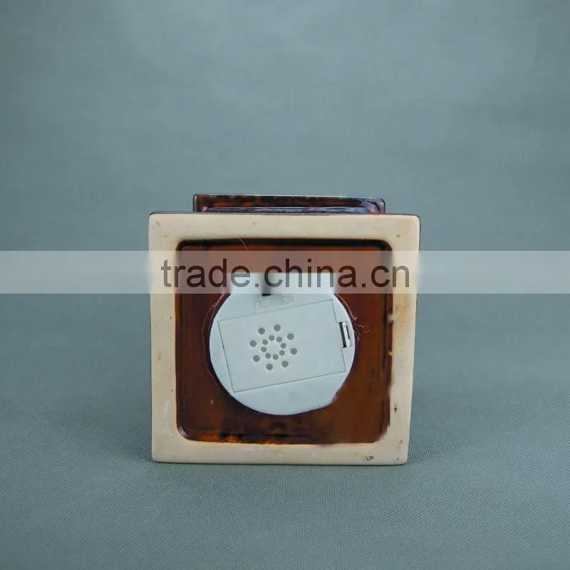 New Outdoor Hanging LED Ceramic Garden Lantern