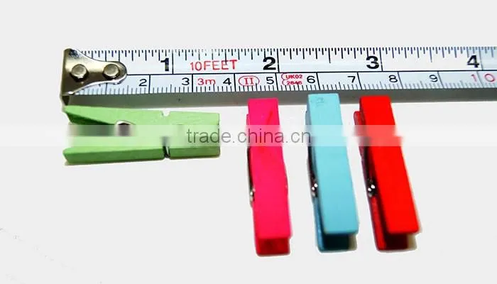 cheap price new style Eco-friendly decorative wooden mini clothes pin