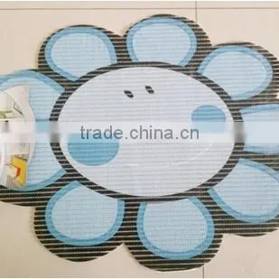 PVC Foam Mesh Grip Mat, funny buttery bath mat